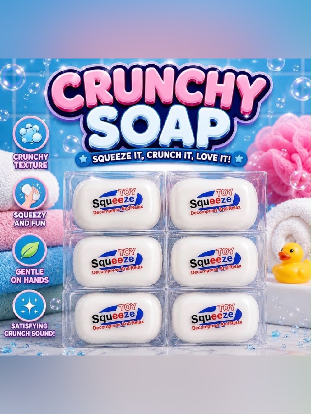 Squeeze Crunchy Soap
